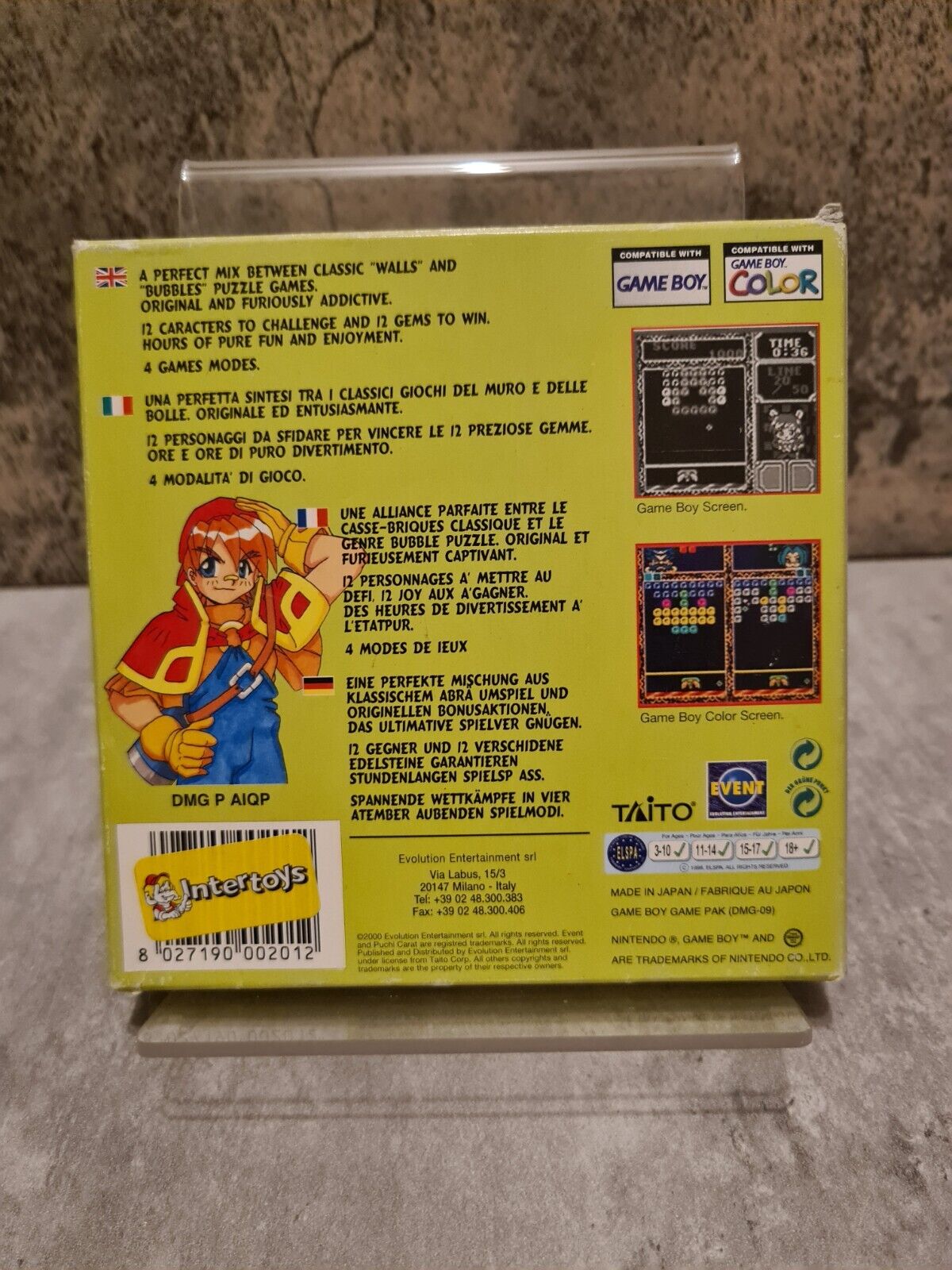Nintendo Game Boy Color Puchi Carat mit OVP und Anleitung EUR - T-Retro-Games
