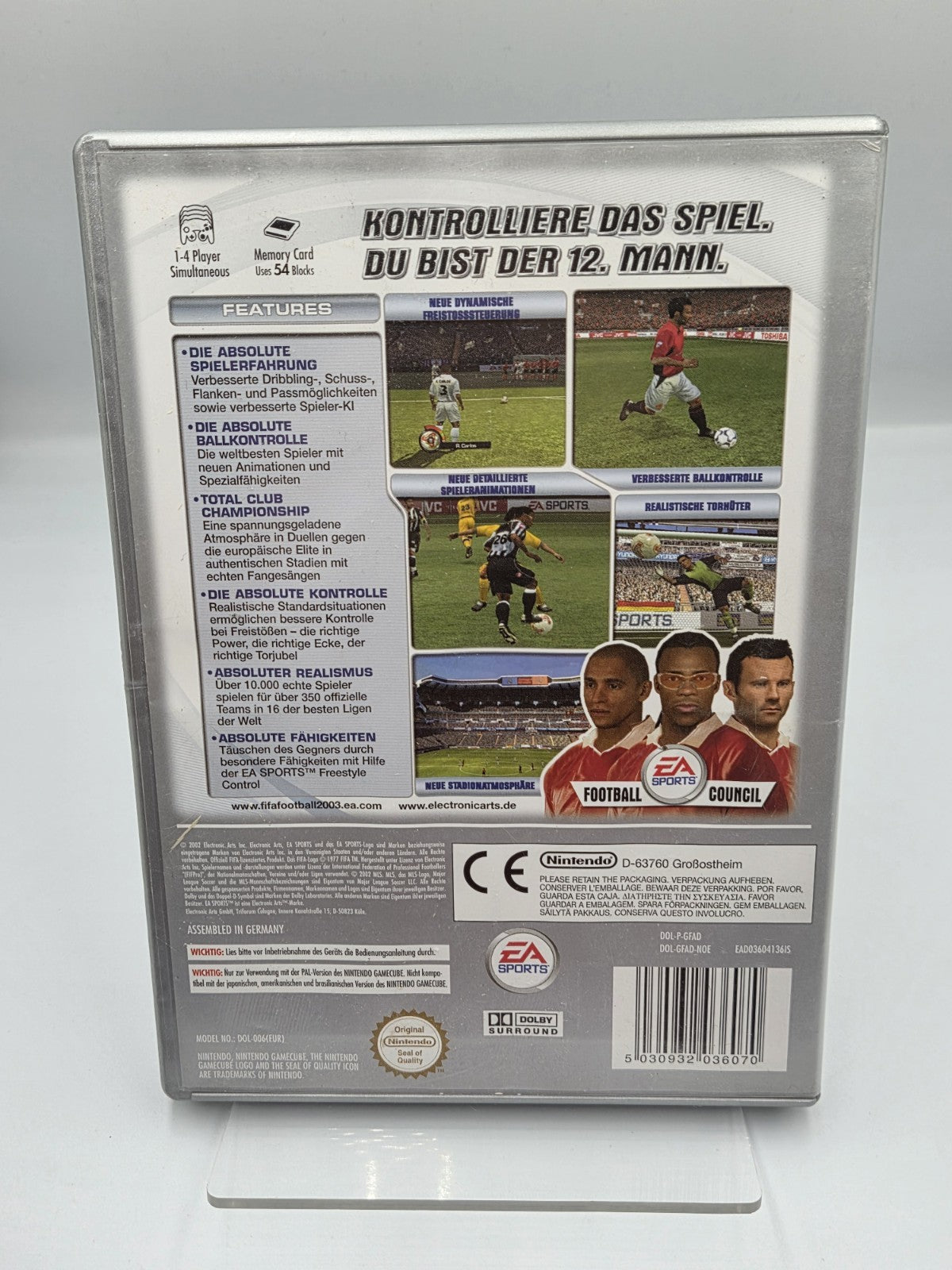 Nintendo GameCube Fifa Football 2003 mit OVP und Anleitung NOE - T-Retro-Games