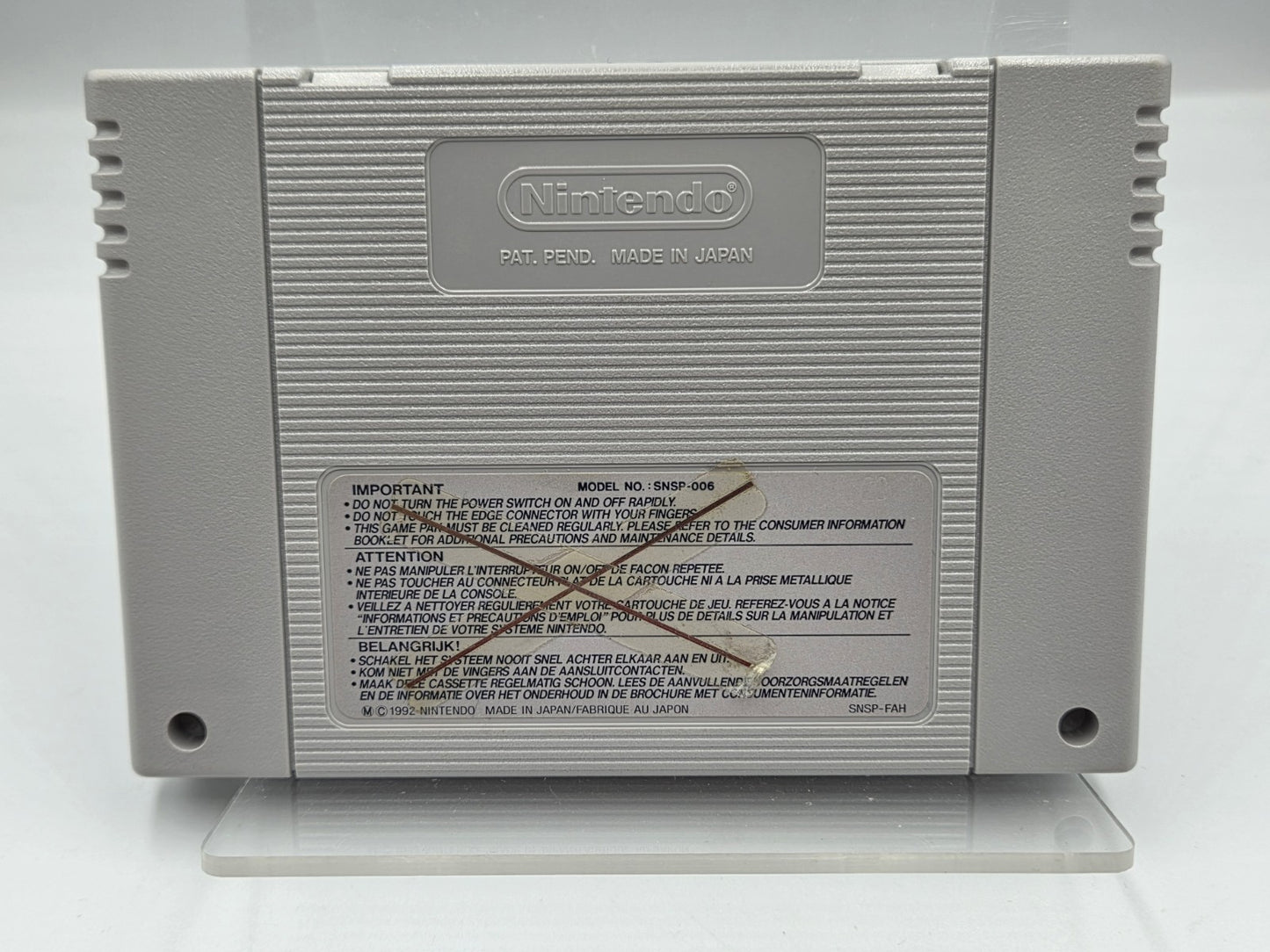 SNES Super Nintendo Le Roi Lion Modul FRA - T-Retro-Games