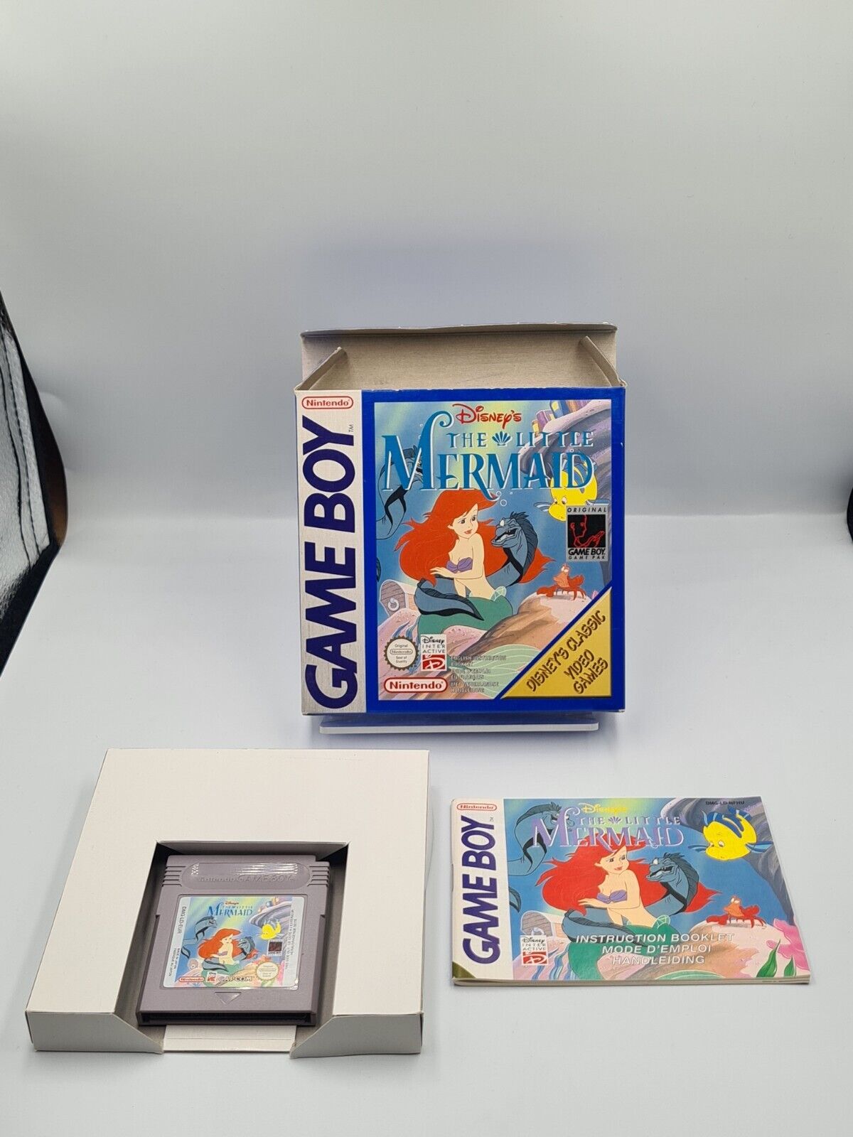 Nintendo Game Boy Classic Disney's The Little Mermaid mit OVP + Anleitung NFHAU - T-Retro-Games
