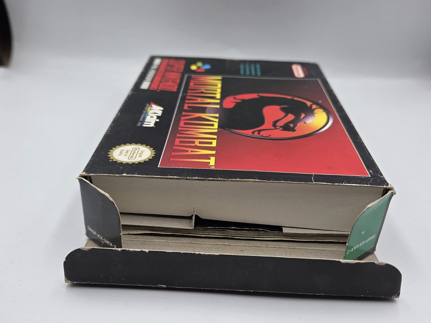 SNES Super Nintendo Mortal Kombat mit OVP und Anleitung EUR - T-Retro-Games