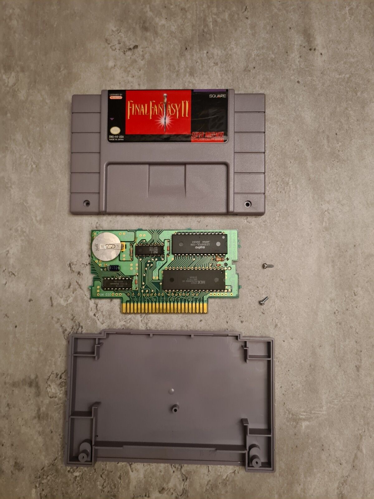 SNES Super Nintendo Final Fantasy II NTSC USA Modul - T-Retro-Games
