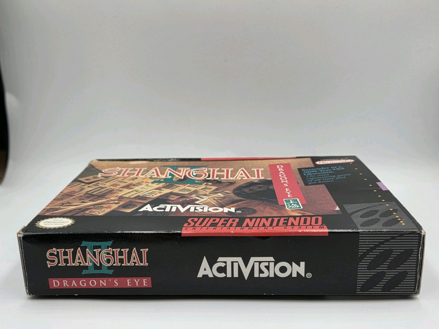 SNES Super Nintendo Shanghai II Dragon's Eye mit OVP und Anleitung NTSC USA