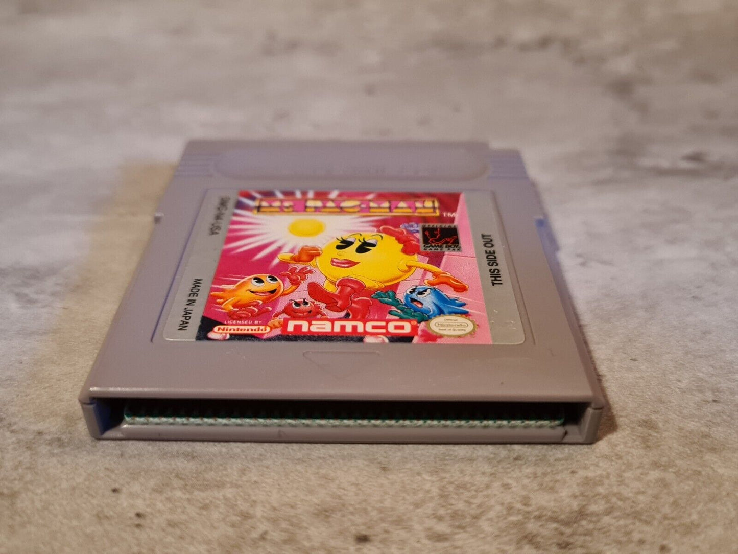 Nintendo Gameboy Classic Spiel Ms. Pac-Man Modul USA - T-Retro-Games