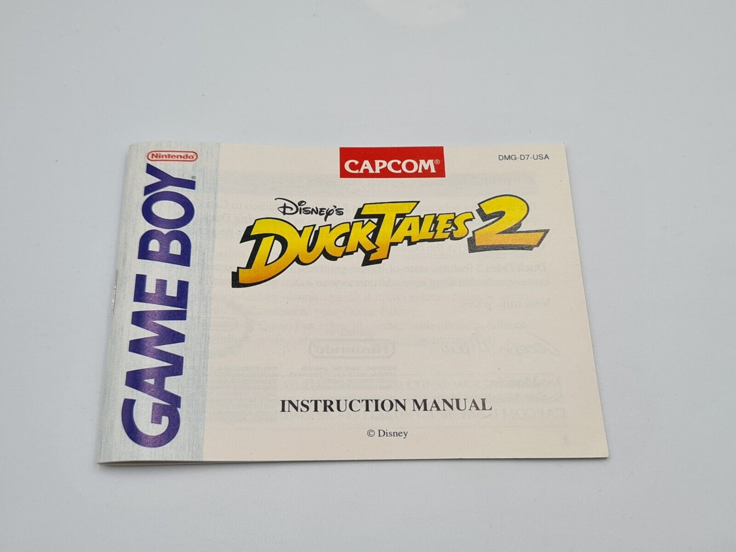 Nintendo Game Boy Classic Disney's DuckTales 2 mit OVP und Anleitung USA - T-Retro-Games