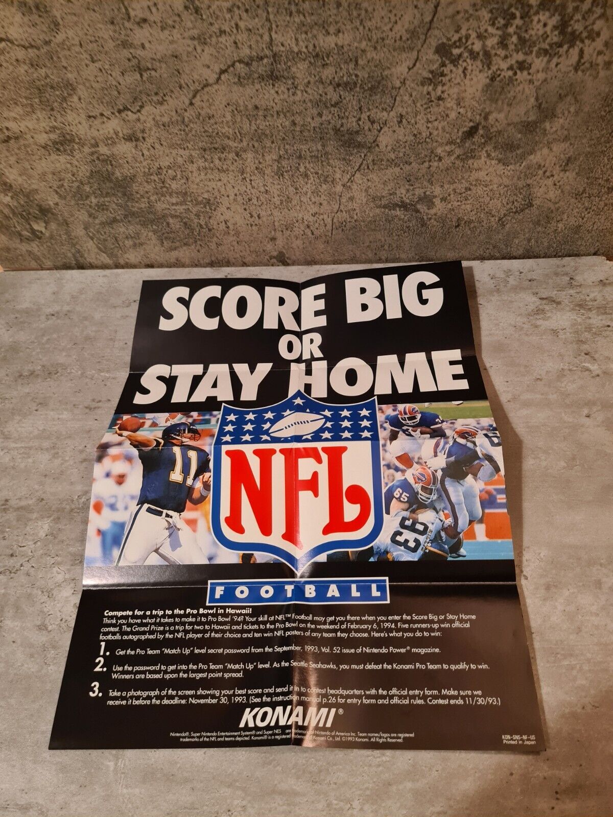SNES Super Nintendo NFL Football mit OVP und Anleitung + Playbook NTSC USA - T-Retro-Games