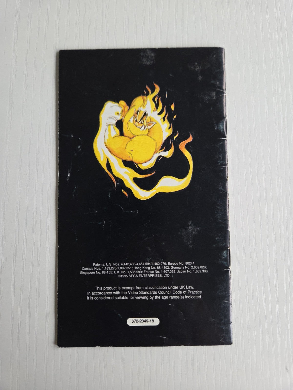 Sega Mega Drive The Story of Thor Instruction Booklet Handbuch