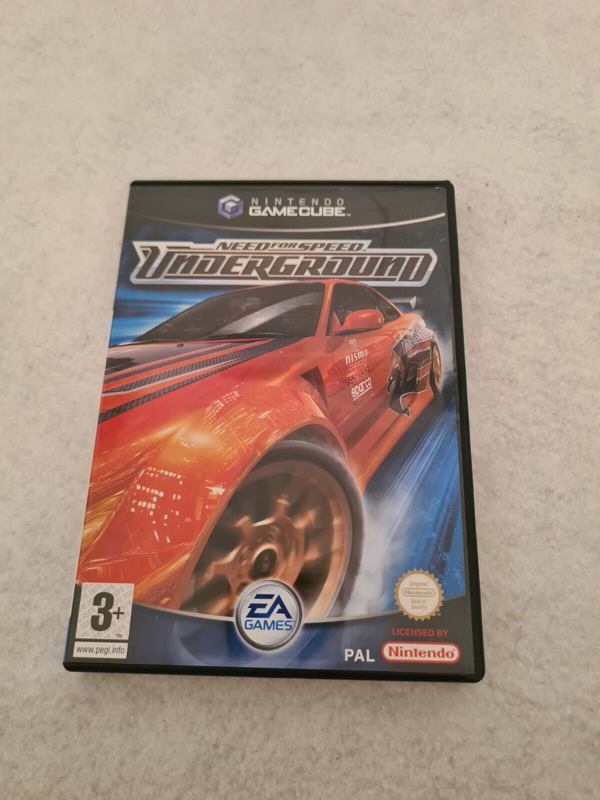Nintendo GameCube Need For Speed Underground Limited Edition Pak Console OVP