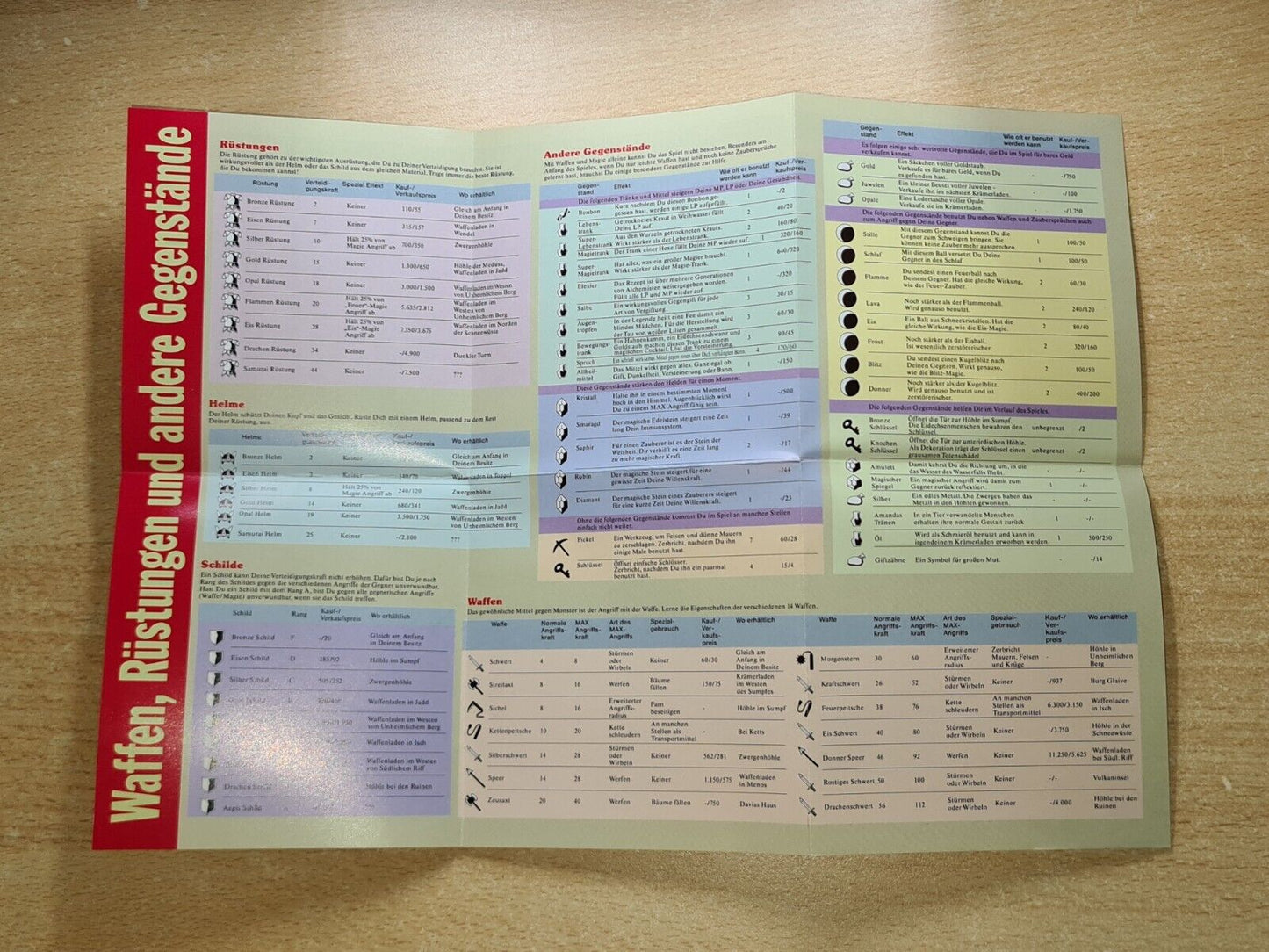 Nintendo Game Boy Classic Mystic Quest mit OVP und Anleitung + Karte NOE - T-Retro-Games