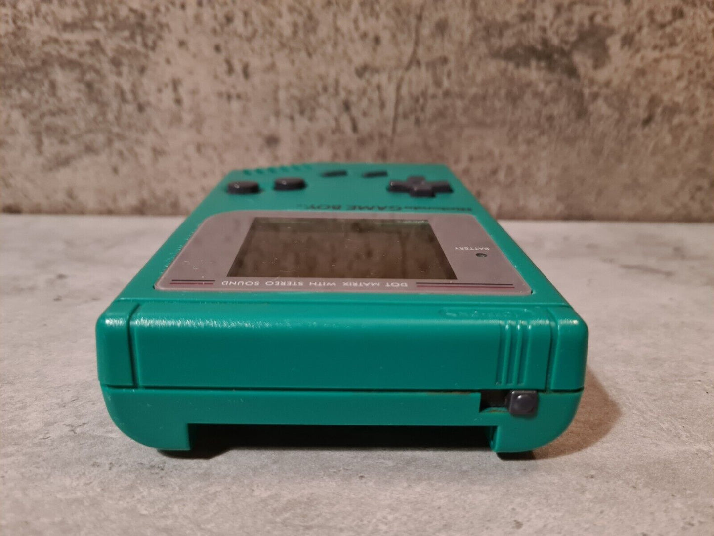 Nintendo Game Boy Classic Grün Green Konsole Console mit Case Play it Loud - T-Retro-Games