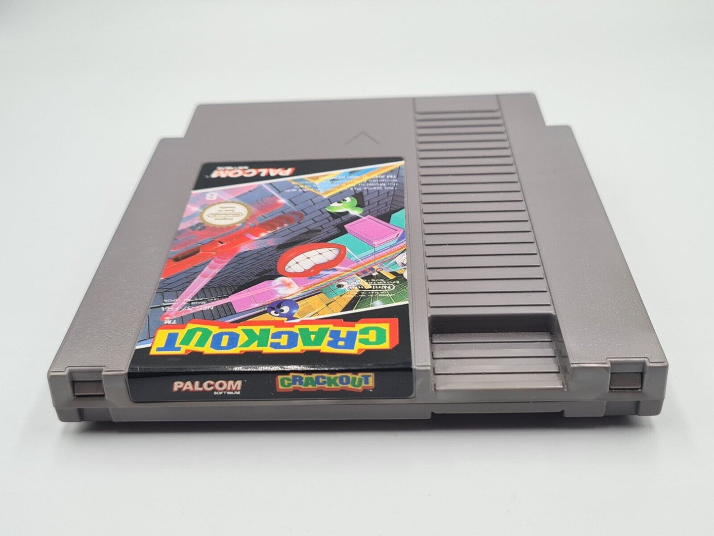 NES CrackOut mit OVP und Anleitung FRA - T-Retro-Games