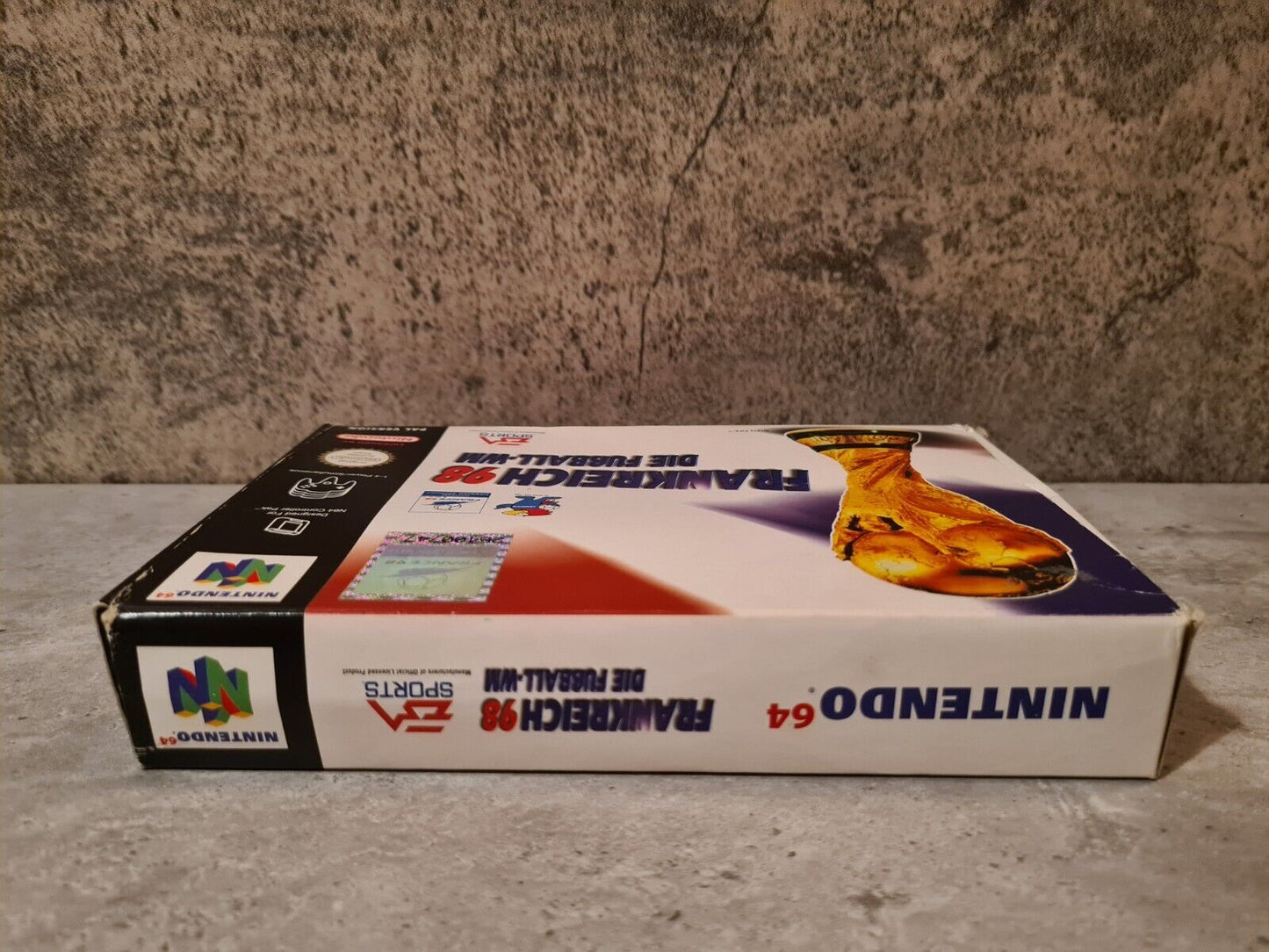N64 Nintendo 64 Frankreich 98 Die Fußball-WM mit OVP und Anleitung NOE - T-Retro-Games