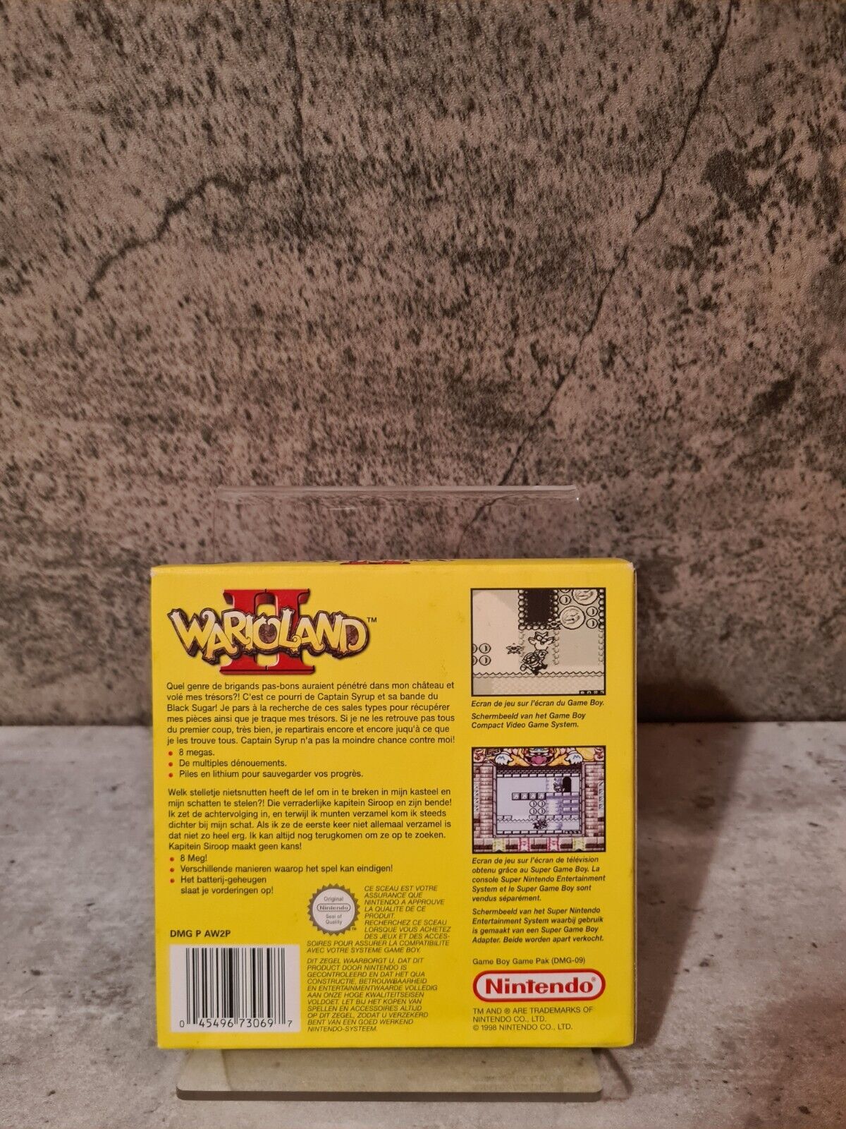 Nintendo Game Boy Classic Wario Land II mit OVP und Anleitung FAH - T-Retro-Games