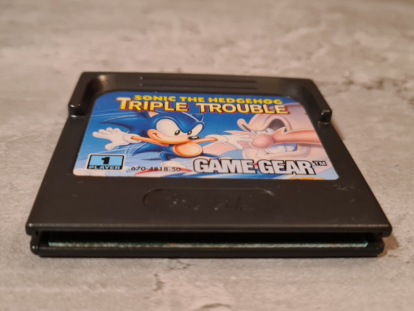 Sega Game Gear Modul Sonic The Hedgehog Triple Trouble - T-Retro-Games