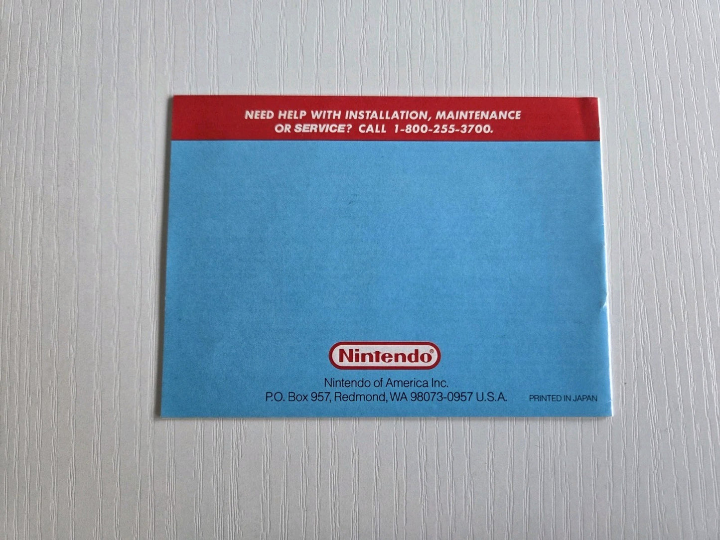 Game Boy Classic Super R.C. Pro-Am Spielanleitung Instruction Booklet USA