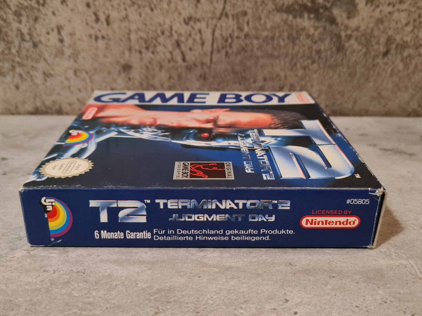 Nintendo Gameboy T2 Terminator 2 Judgment Day mit OVP und Anleitung NOE - T-Retro-Games