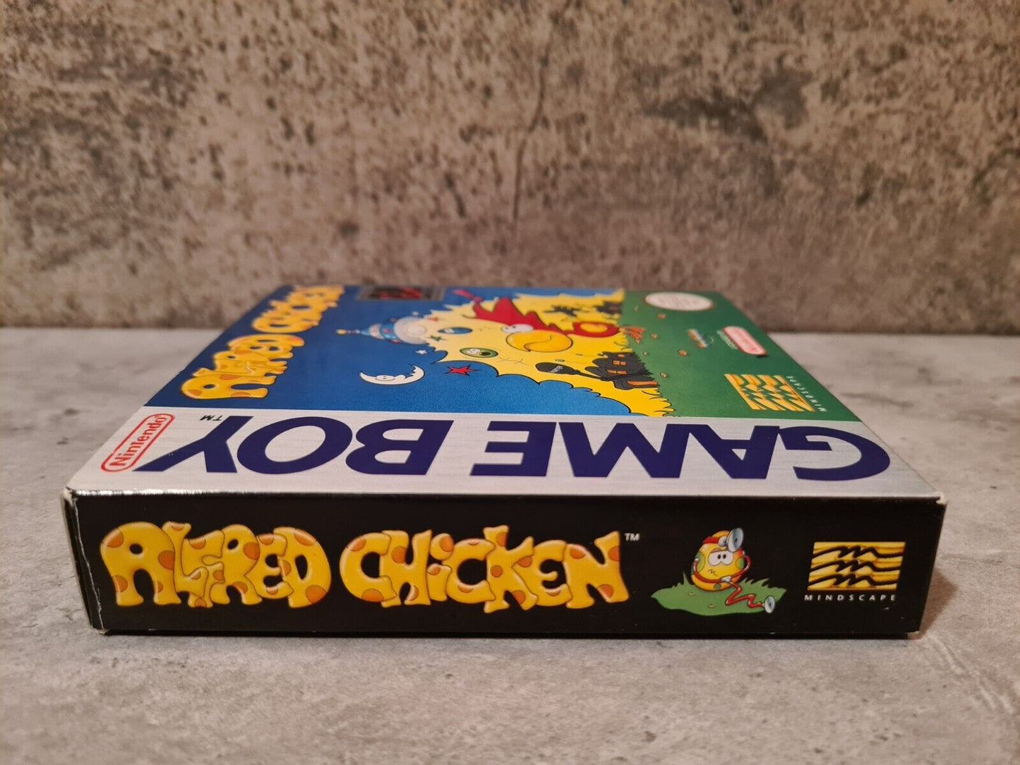 Nintendo Game Boy Classic Alfred Chicken mit OVP und Anleitung NOE - T-Retro-Games