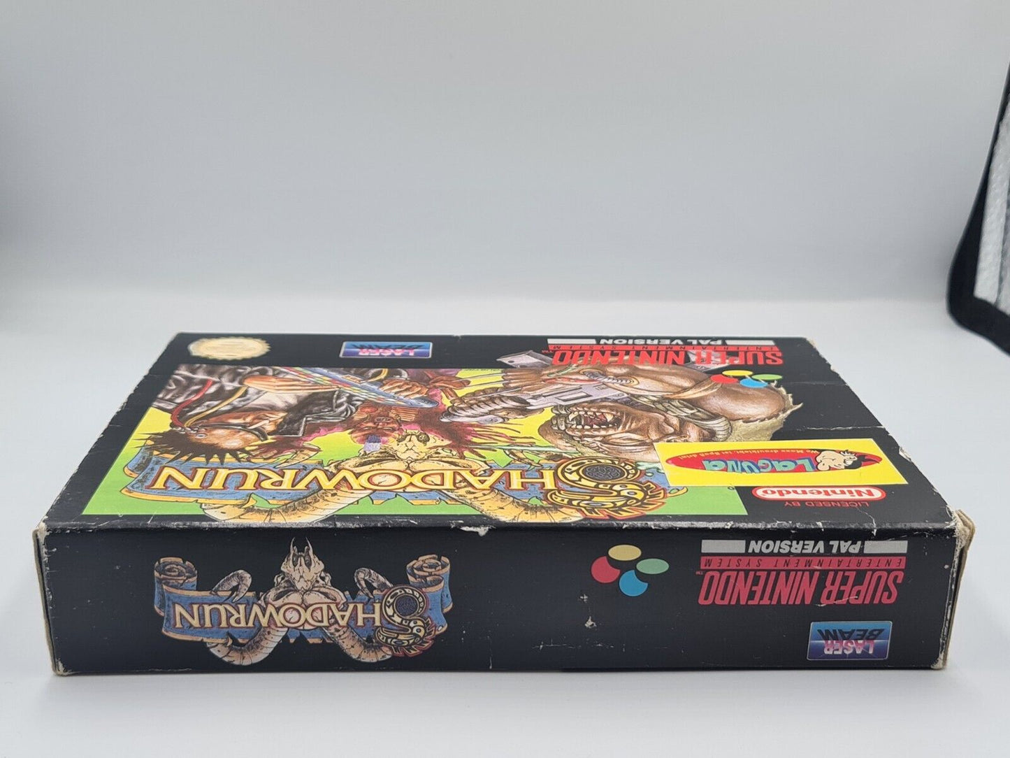 SNES Super Nintendo Shadowrun mit OVP und Anleitung NOE/SFRG - T-Retro-Games