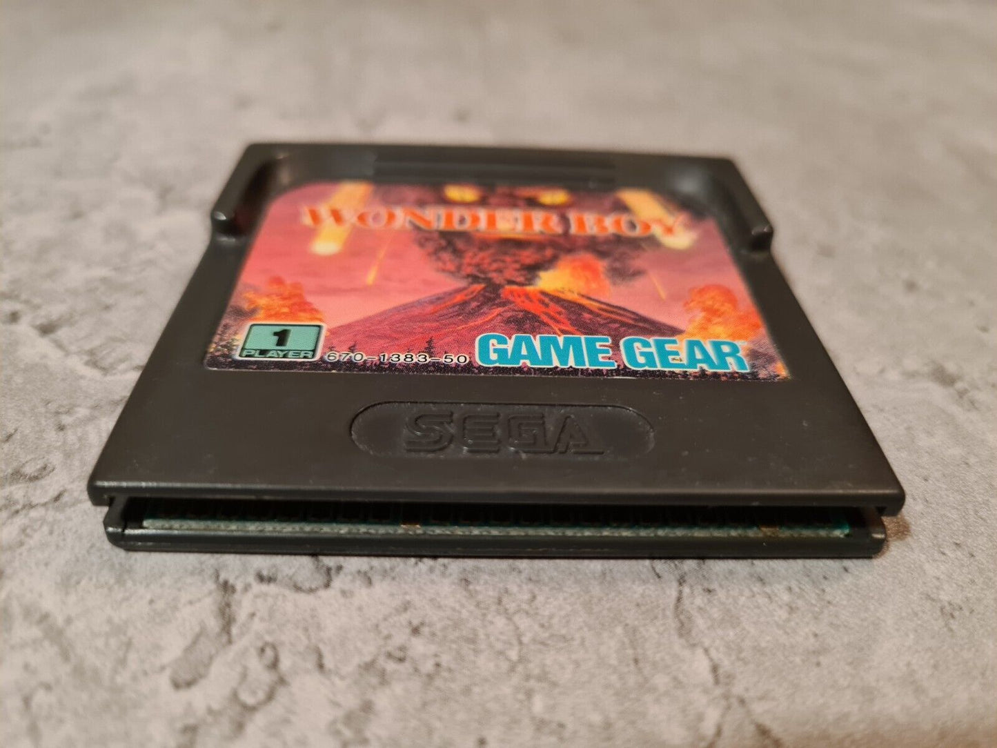Sega Game Gear Wonder Boy Modul - T-Retro-Games