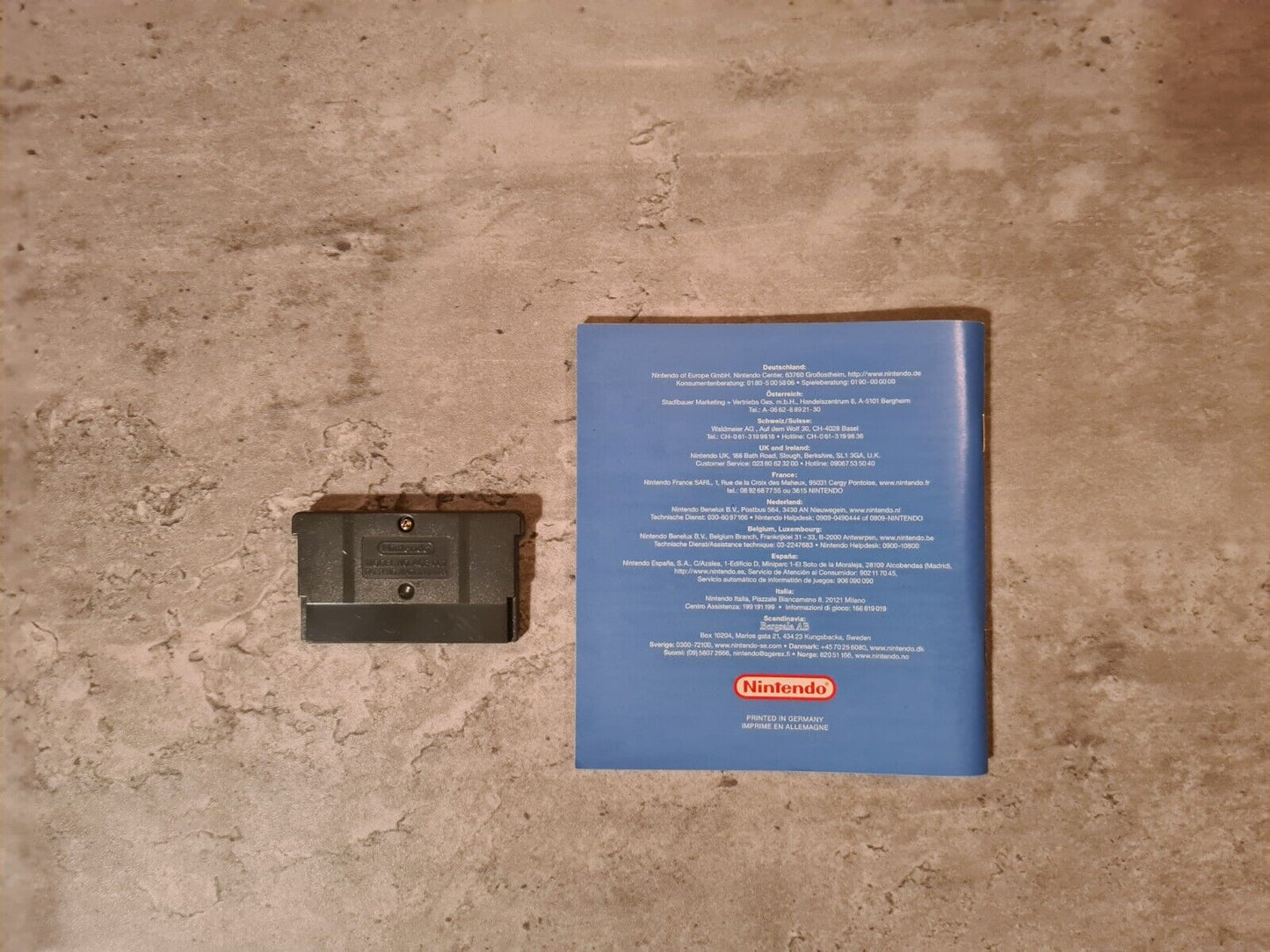 Nintendo Gameboy Advance Super Mario World Advance + OVP und Anleitung EUR - T-Retro-Games