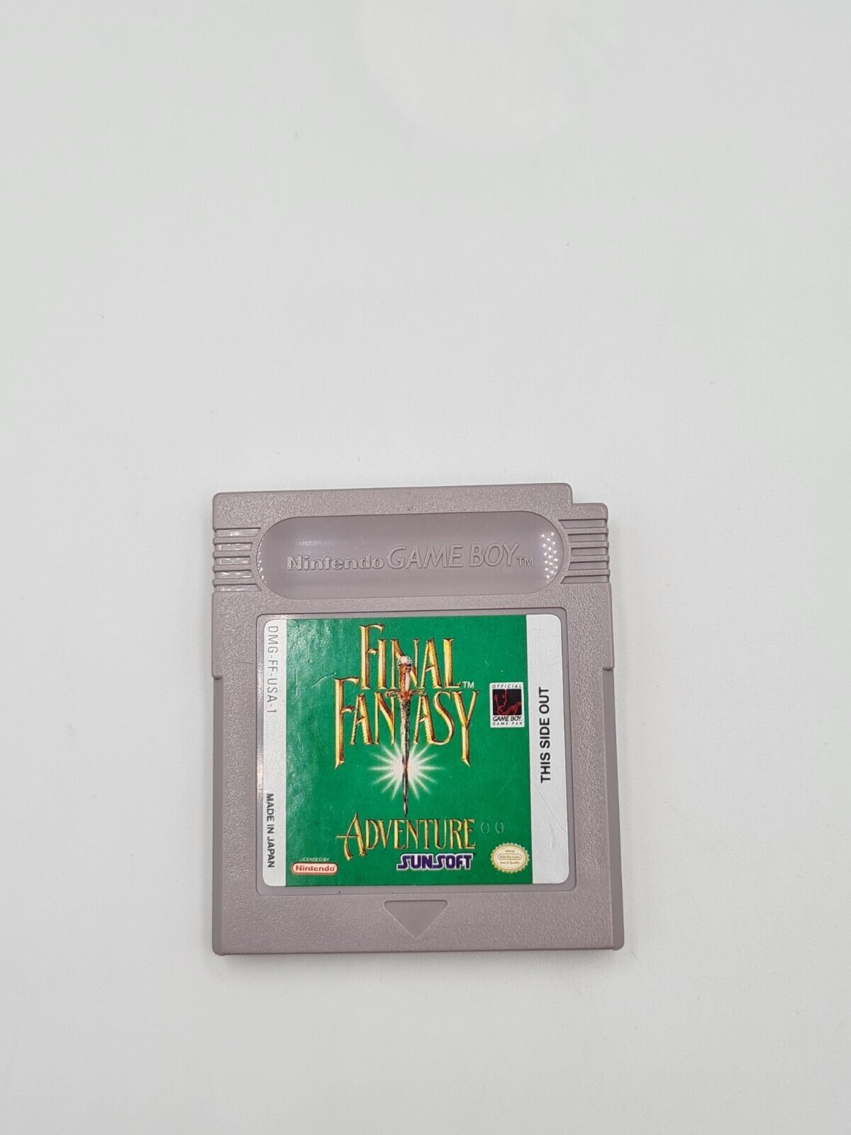 Nintendo Game Boy Classic Final Fantasy Adventure mit OVP + Anleitung + Map USA - T-Retro-Games