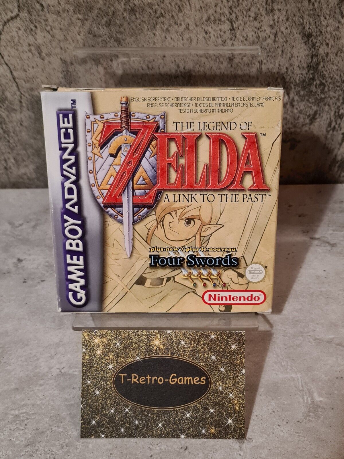 Nintendo Gameboy Advance The Legend of Zelda Four Swords mit OVP + Anleitung EUR - T-Retro-Games