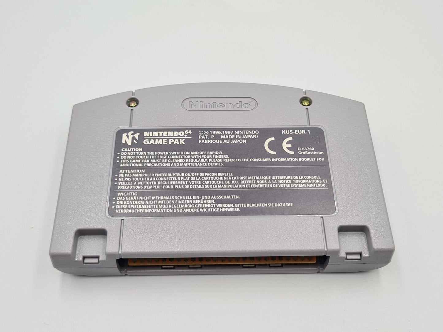 N64 Nintendo 64 Chopper Attack mit OVP und Anleitung EUR - T-Retro-Games