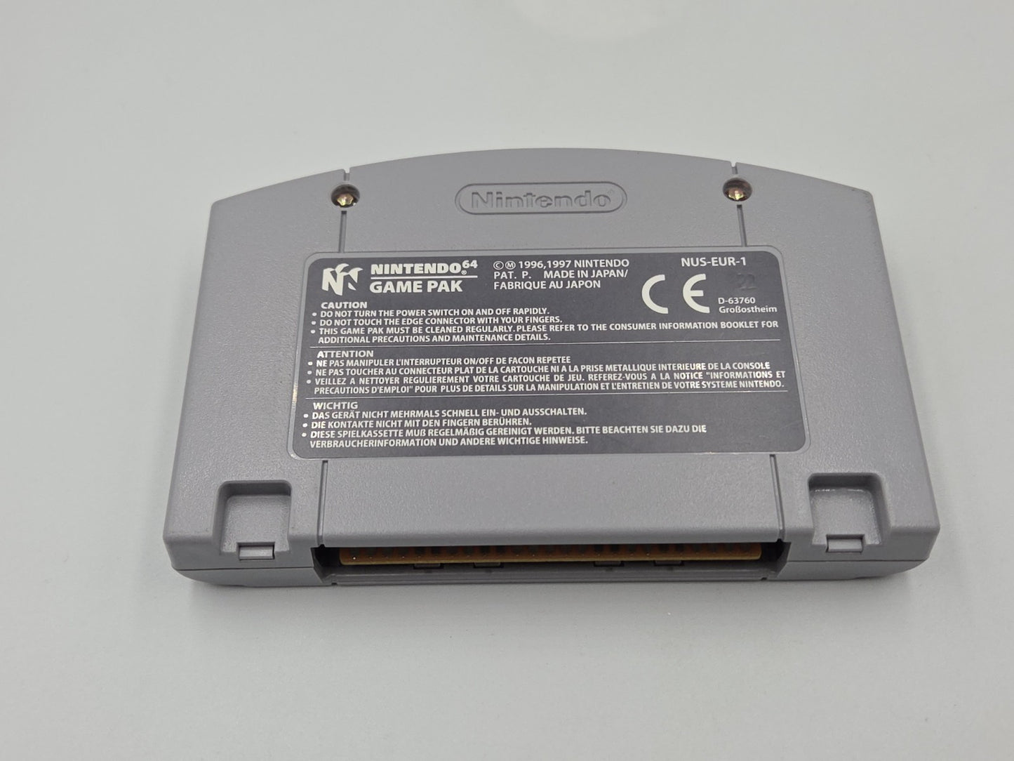 N64 Nintendo 64 Spiel Cruis'n World mit OVP und Anleitung NOE