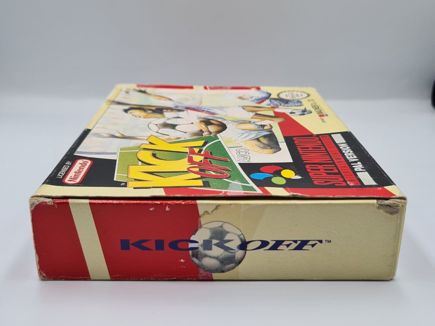 SNES Super Nintendo Kick Off mit OVP und Anleitung NOE - T-Retro-Games