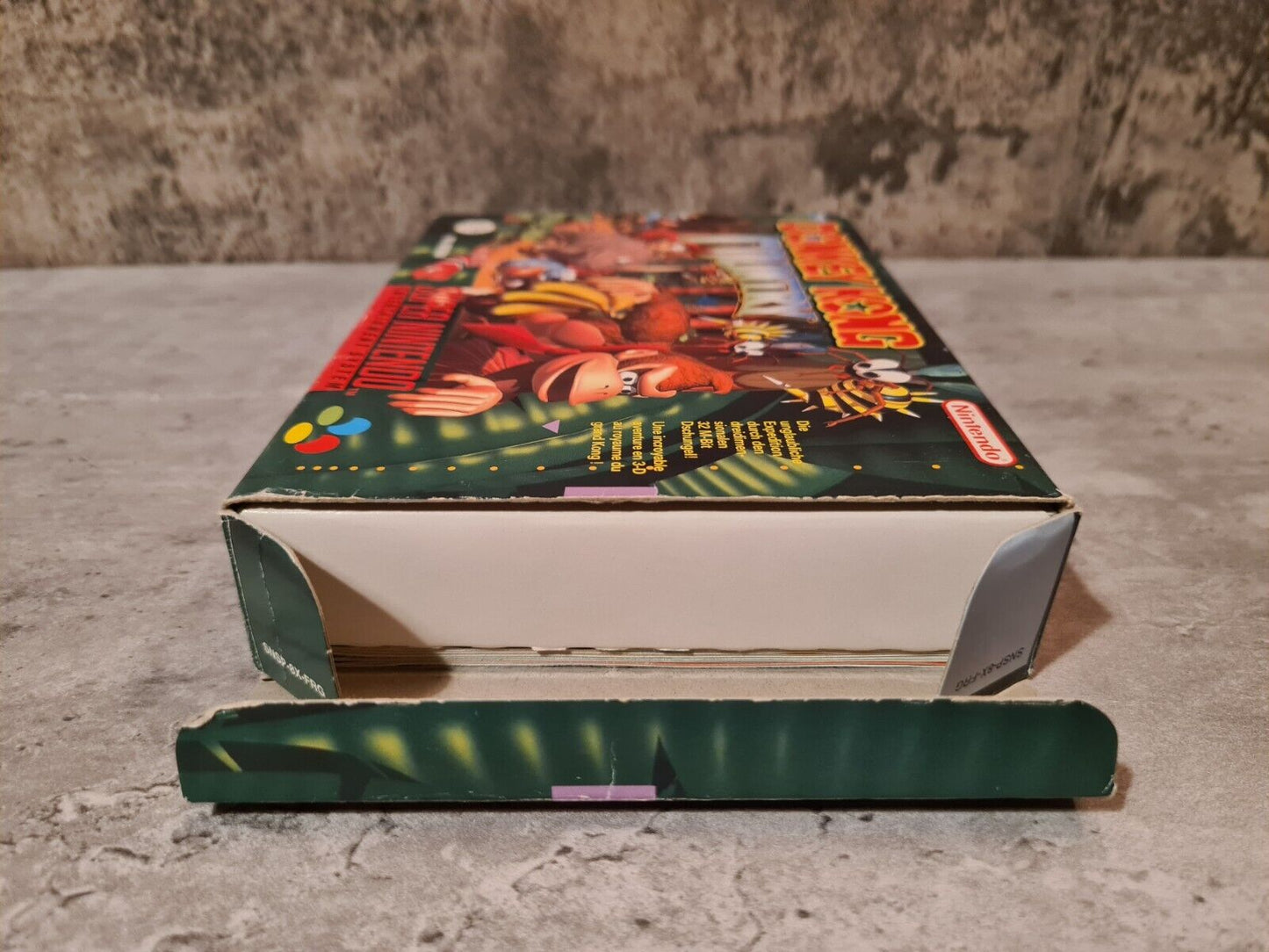 SNES Super Nintendo Donkey Kong Country mit OVP und Anleitung FRG - T-Retro-Games