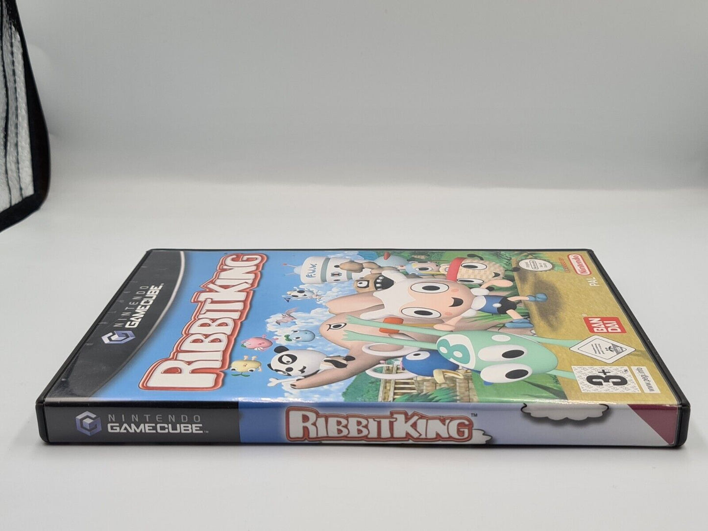 Nintendo GameCube Ribbit King mit OVP und Anleitung EUR - T-Retro-Games