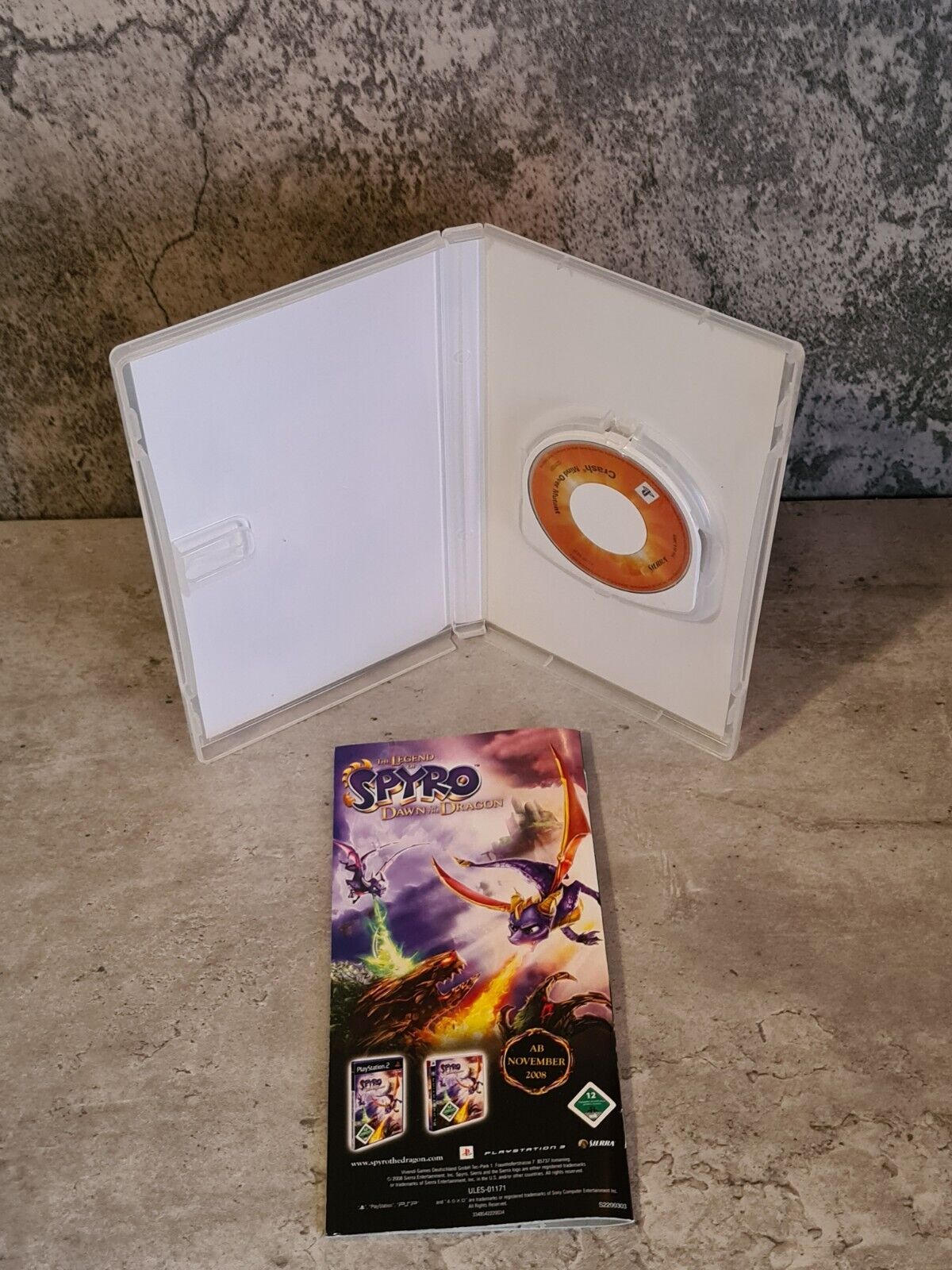 Sony PSP Spiel Crash Herrscher Der Mutanten mit OVP und Anleitung Deutsch - T-Retro-Games