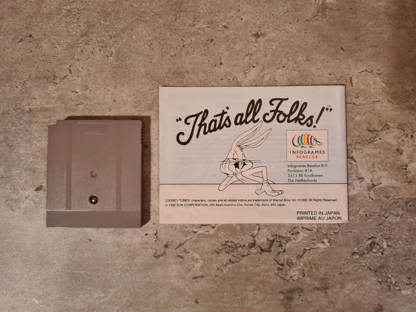 Nintendo Game Boy Classic Looney Tunes mit OVP und Anleitung EUR - T-Retro-Games