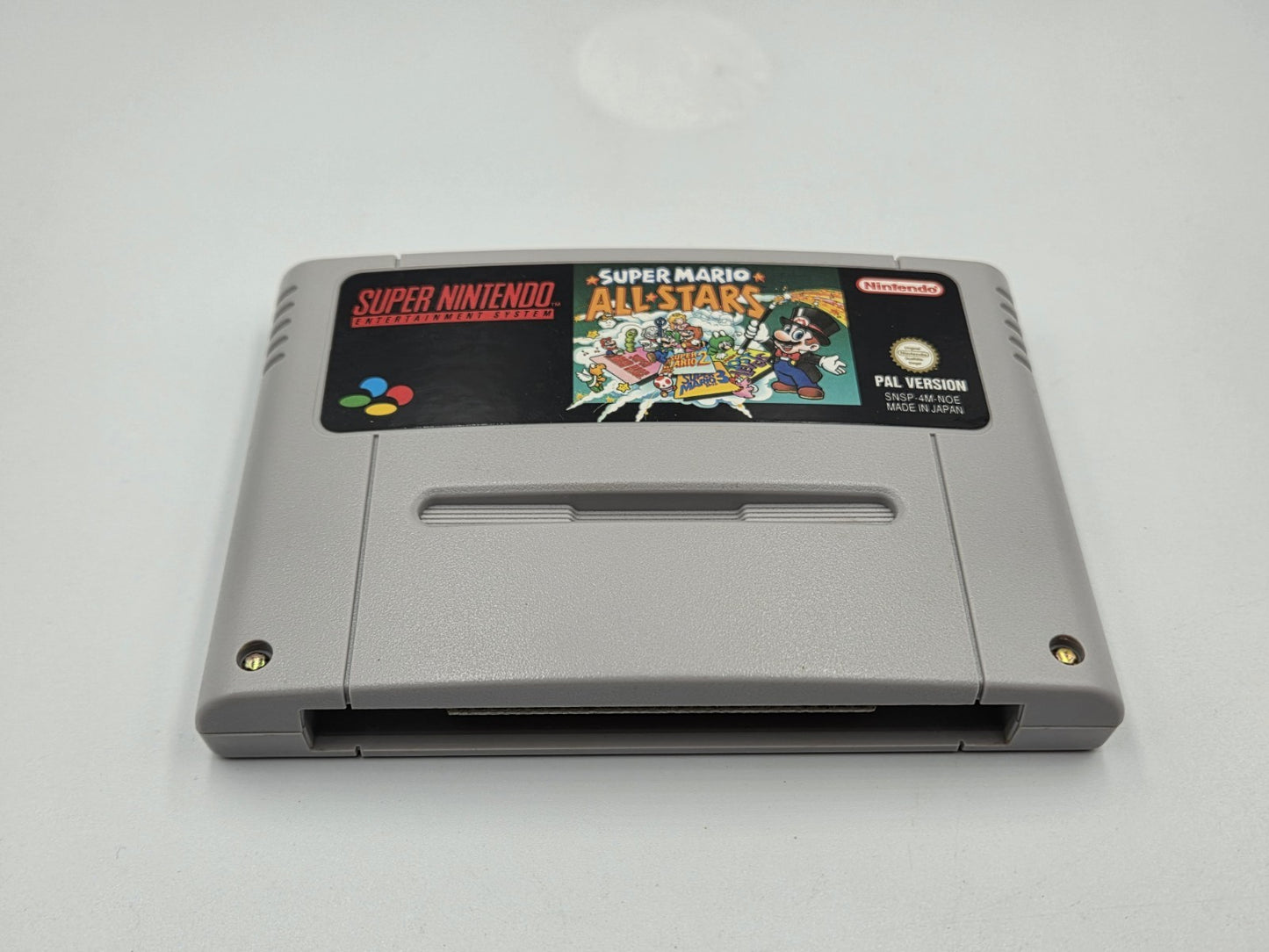 SNES Super Nintendo Super Mario Allstars mit OVP und Anleitung NOE
