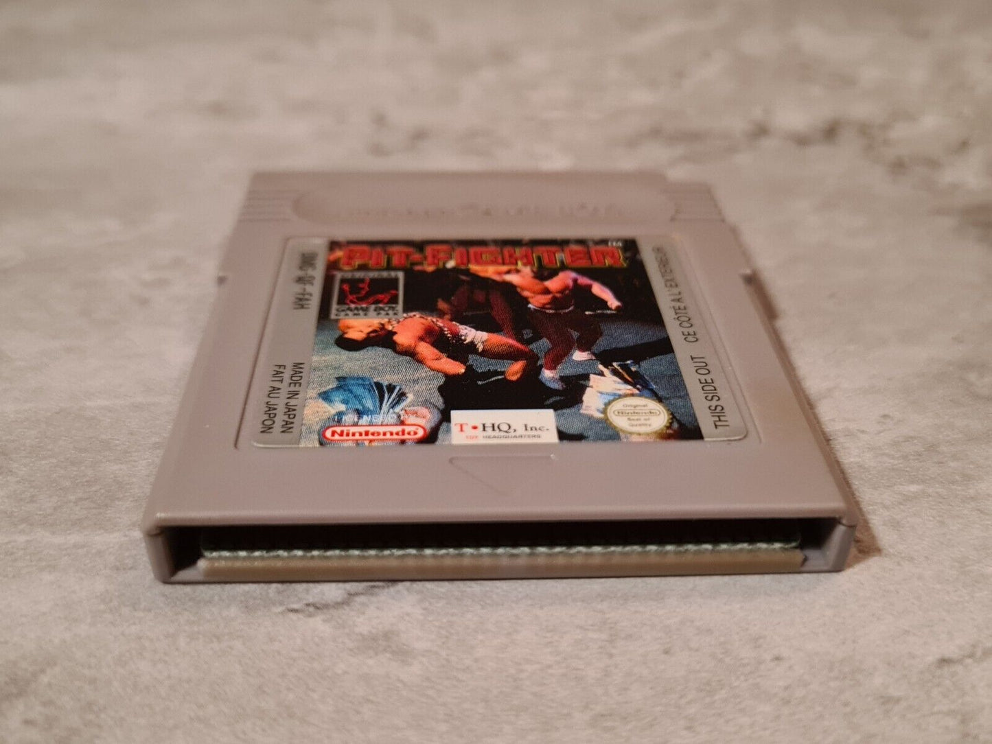 Nintendo Game Boy Classic Spiel Pit-Fighter Modul FAH - T-Retro-Games