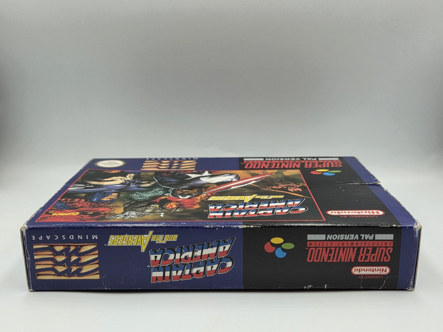 SNES Super Nintendo Captain America and The Avengers mit OVP und Anleitung EUR