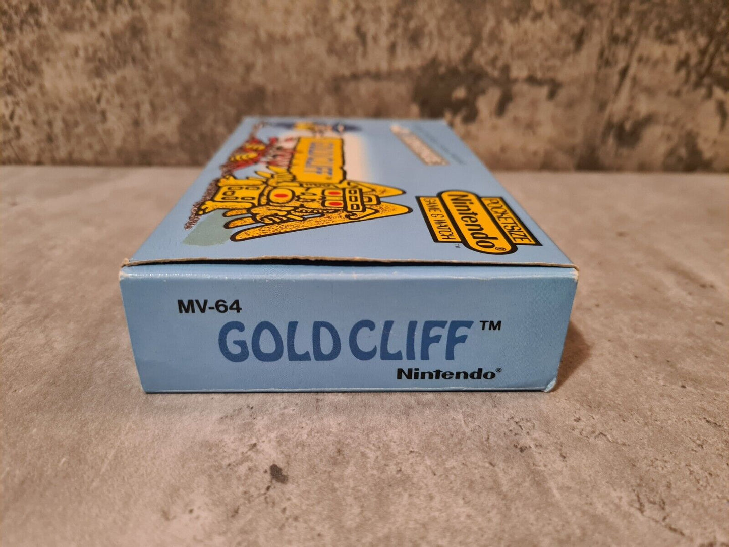 Nintendo Game & Watch Gold Cliff OVP MX-64 - T-Retro-Games