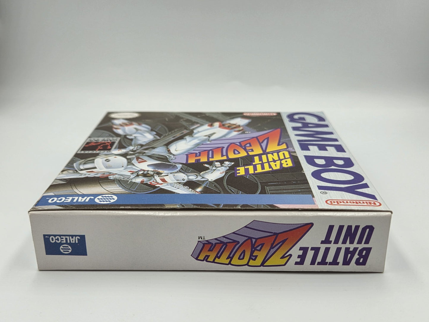 Nintendo Game Boy Classic Spiel Battle Unit Zeoth mit OVP und Anleitung USA