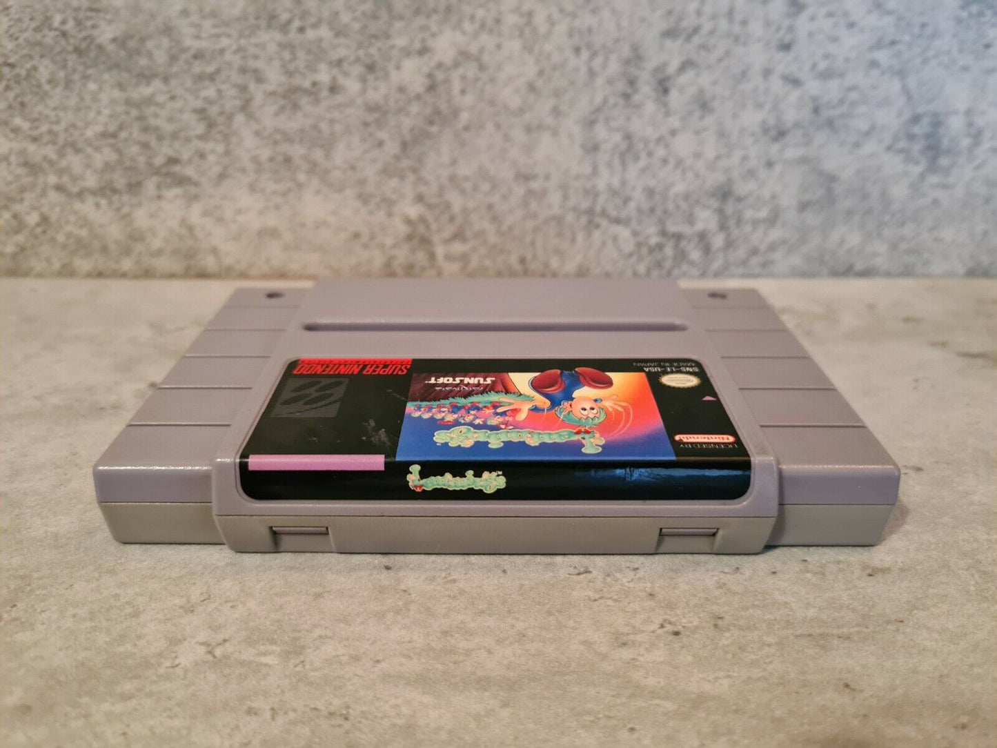 SNES Super Nintendo Lemmings NTSC USA Modul - T-Retro-Games