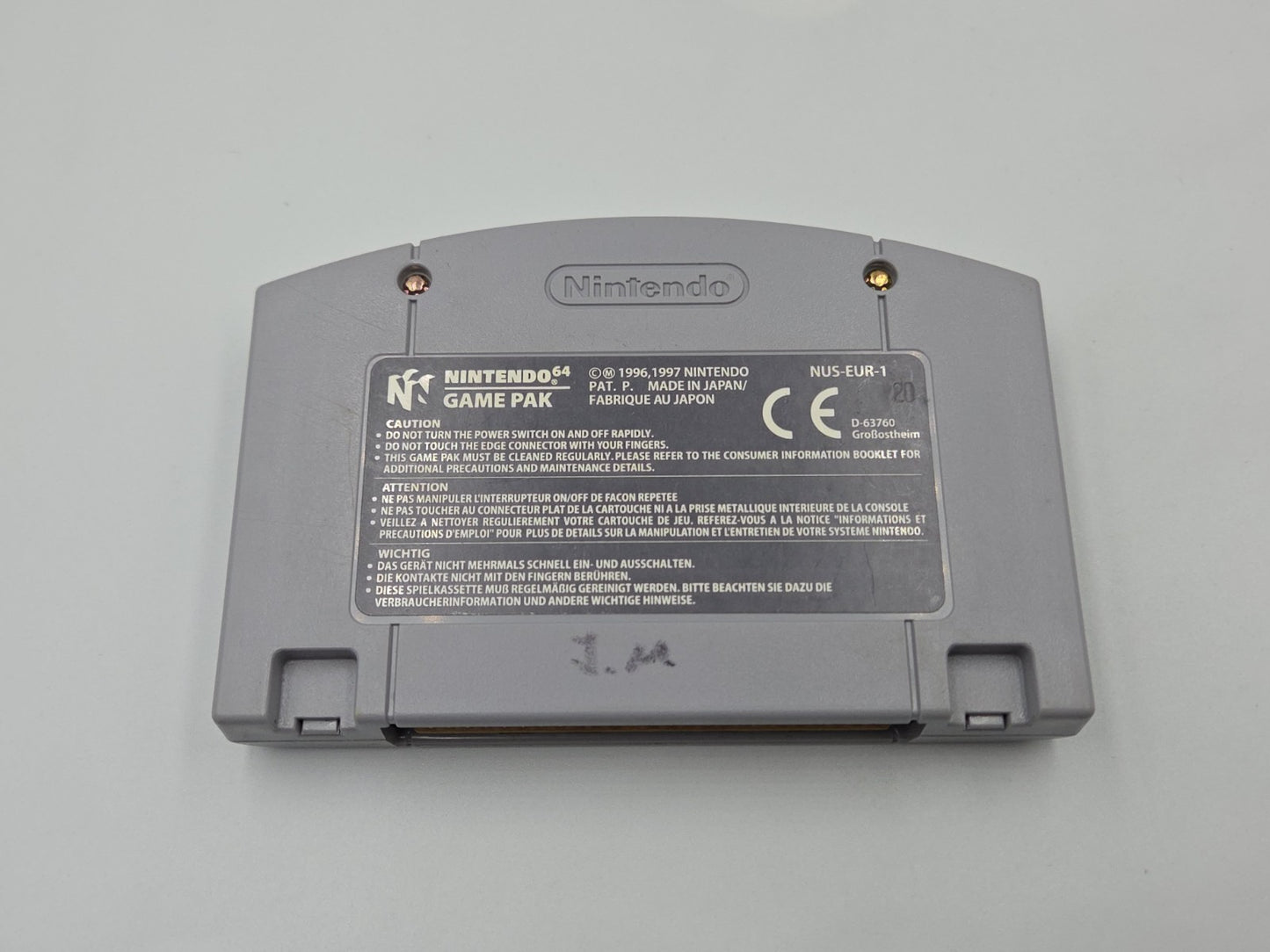 N64 Nintendo 64 Extreme-G mit OVP und Anleitung EUR