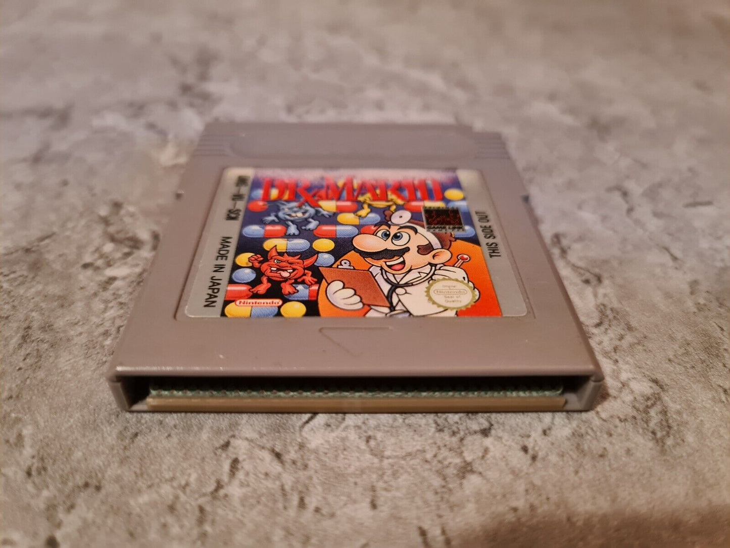 Nintendo Gameboy Classic Spiel Dr. Mario Modul SCN - T-Retro-Games