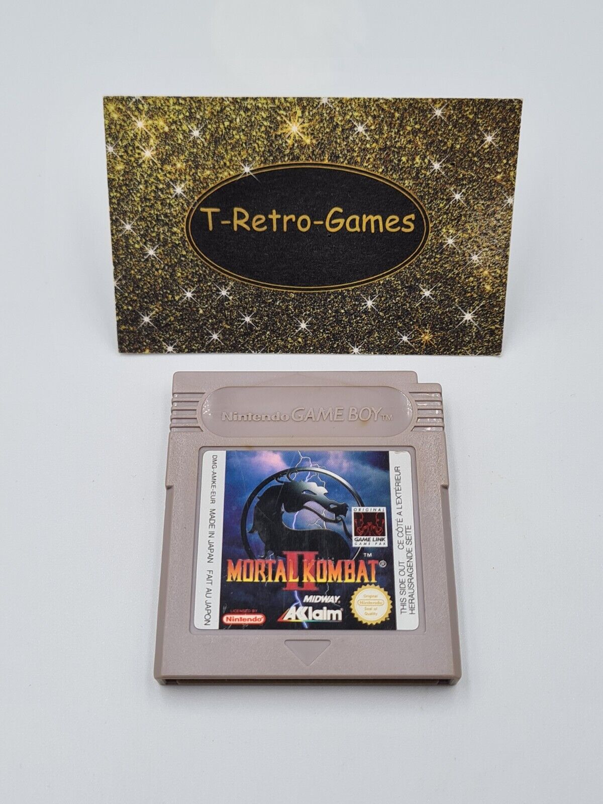 Nintendo Game Boy Classic Spiel Mortal Kombat II 2 Modul EUR - T-Retro-Games