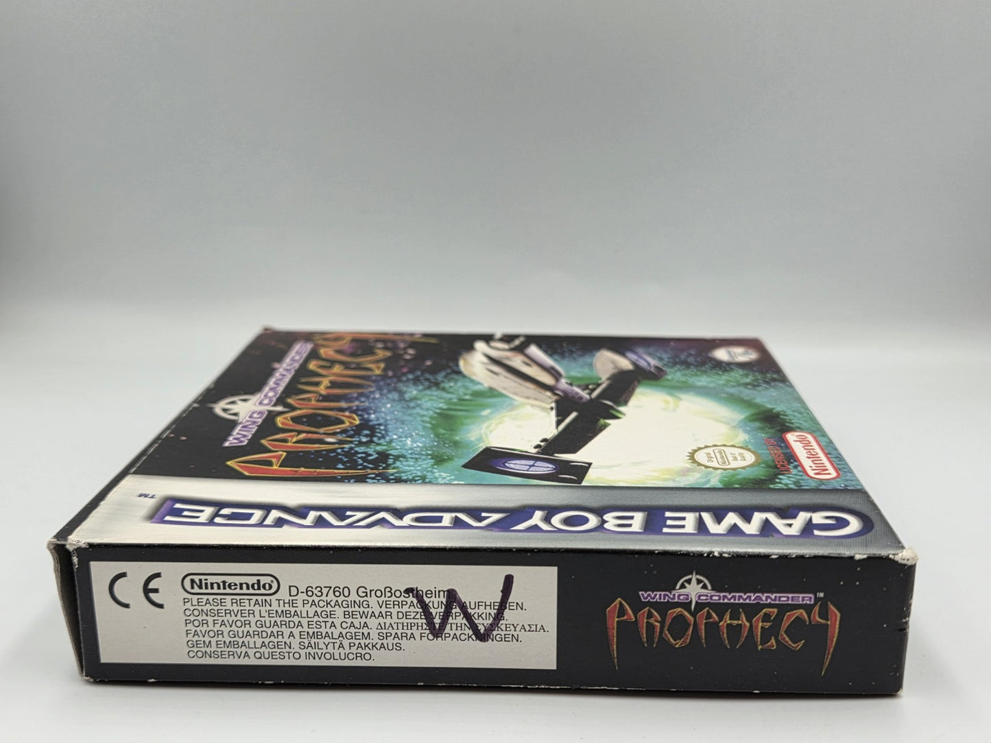 Nintendo Game Boy Advance Wing Commander Prophecy mit OVP und Anleitung UKV