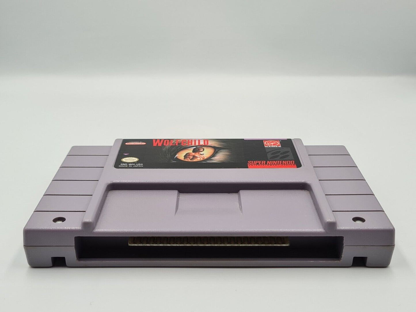 SNES Super Nintendo Wolfchild NTSC USA Modul