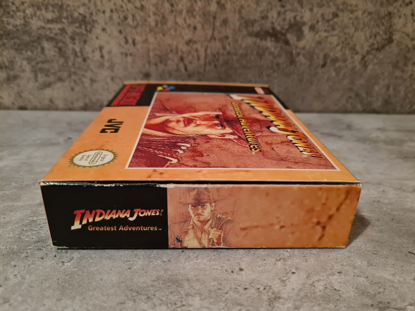 SNES Super Nintendo Indiana Jones Greatest Adventures mit OVP und Anleitung EUR - T-Retro-Games