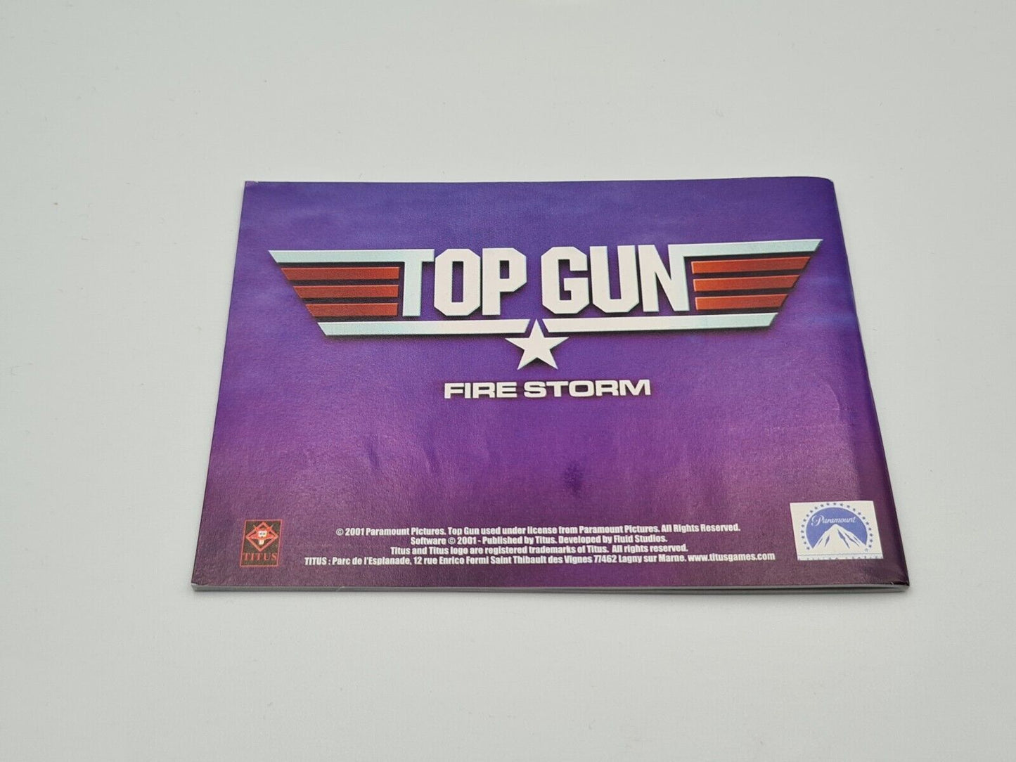 Nintendo Game Boy Color Top Gun Fire Storm mit OVP und Anleitung EUR - T-Retro-Games