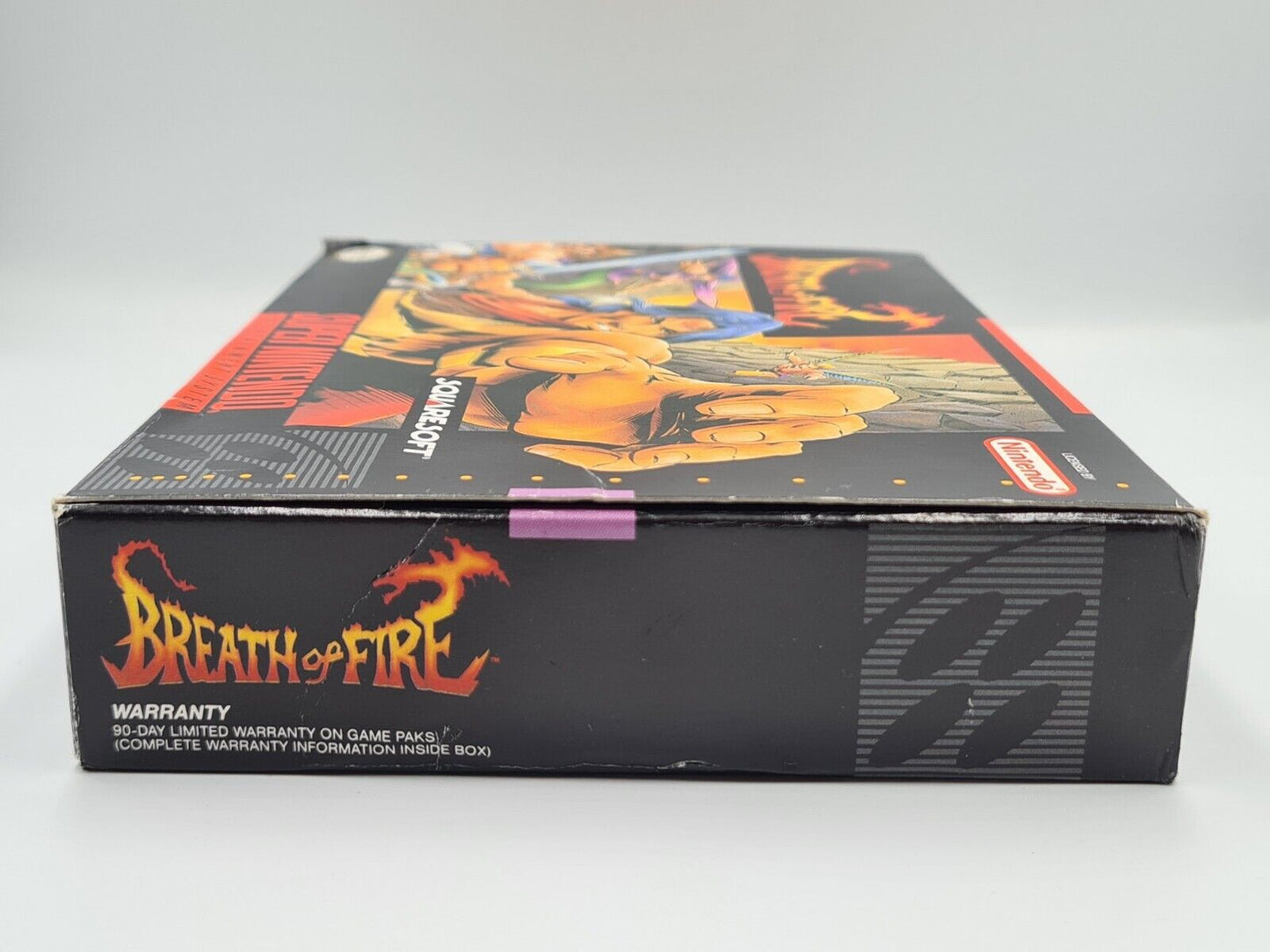 SNES Super Nintendo Breath of Fire mit OVP und Anleitung + Karte NTSC-USA - T-Retro-Games