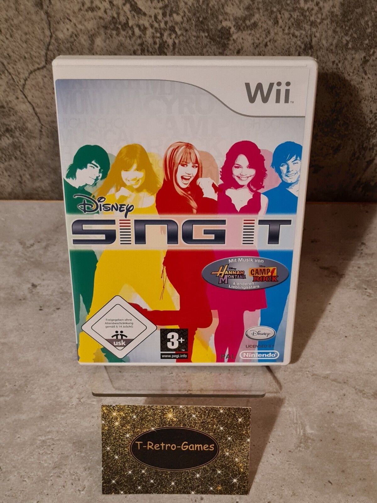 Nintendo Wii Spiel Disney Sing It mit OVP und Anleitung NOE - T-Retro-Games
