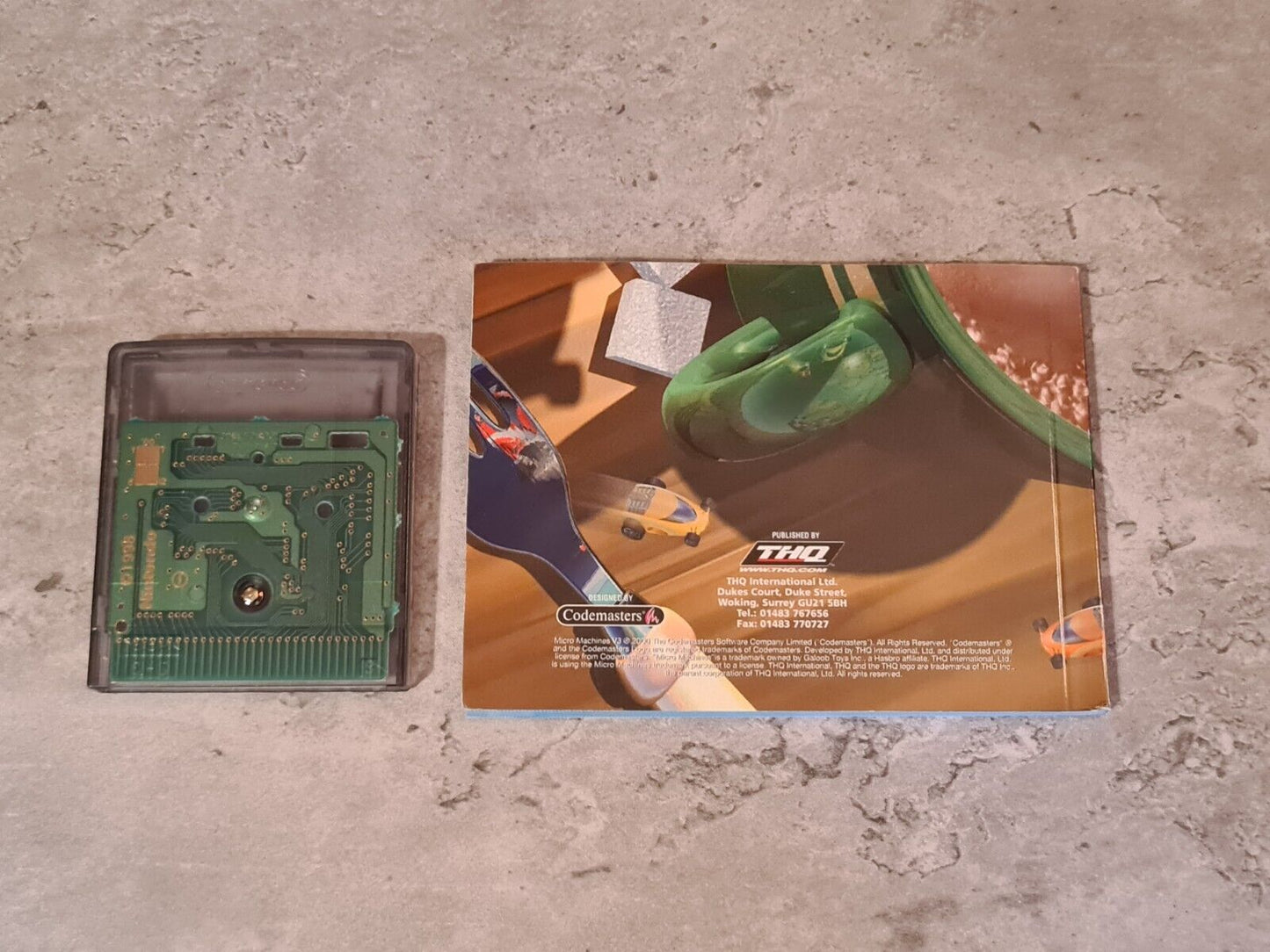 Nintendo Game Boy Color Spiel Micro Machines V3 mit OVP und Anleitung EUR - T-Retro-Games