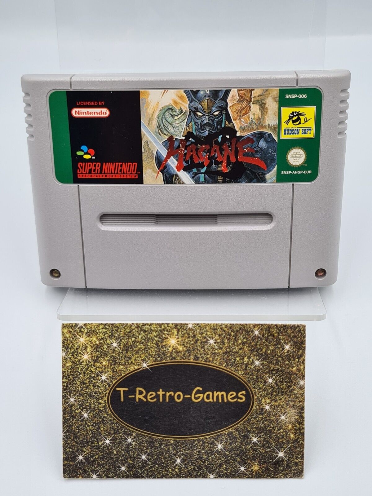 SNES Super Nintendo Hagane The Final Conflict Modul EUR - T-Retro-Games